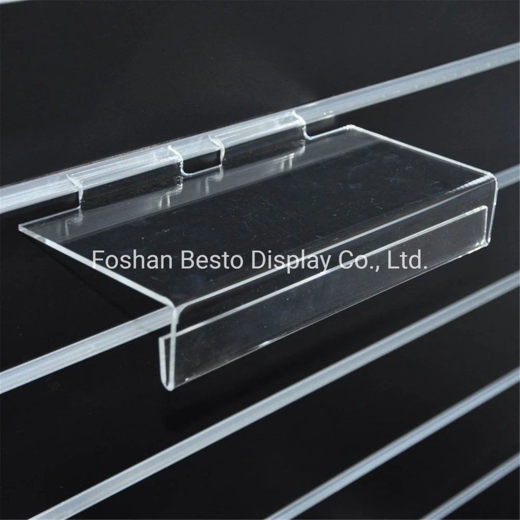 Retails Clear Acrylic Shoes Rack Holder Display for Shop Display Plastic Stand Shelf Storage Rack