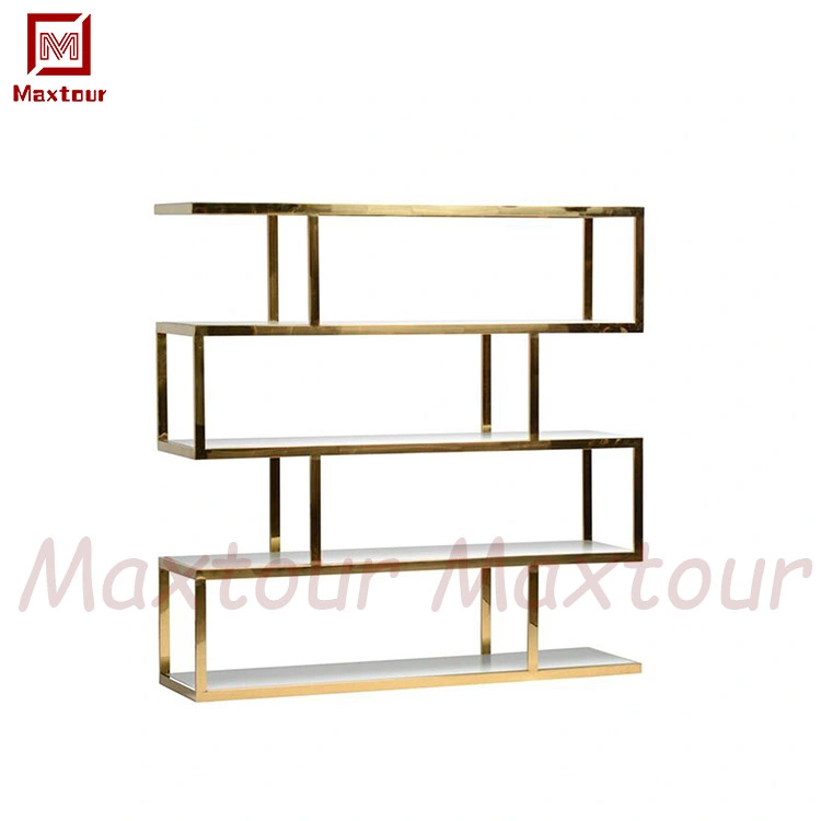 Bar Furniture Wine Display Stand Stainless Steel Wine Holder Rack for Wedding Event