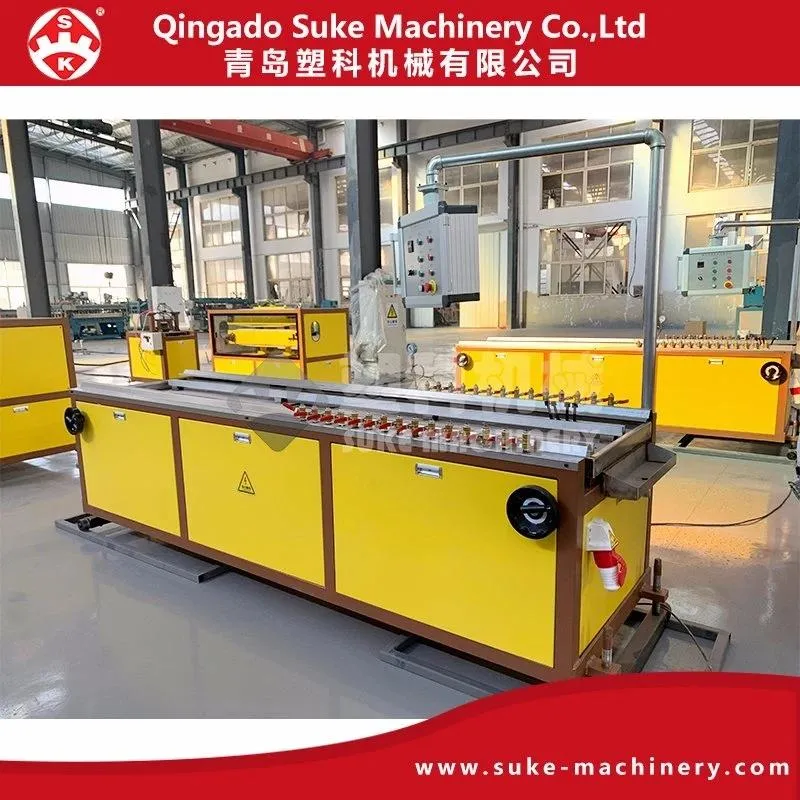High Efficiency PVC Supermarket High Quality Price Strip/Holder/Tag Extrusion Machinery/PVC Price Display Shelf Data Production Line Manufacture Equipment