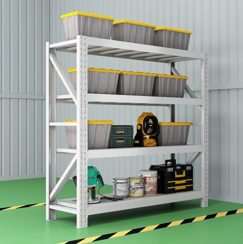 Chinese Slippers Industrial Adjustable Metal Pallet Rack Warehouse/ Storage/Display/Goods/Supermarket Boltless Shelf with 3 or 4 Tiers