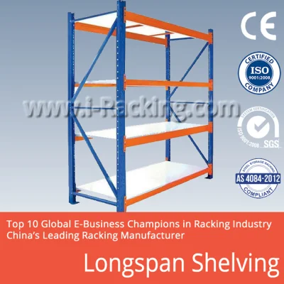 Light/Medium Duty Metal Rack for Industrial Factory Garage Warehouse Storage Shelf
