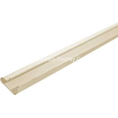 European 1200mm Length Strips Plastic PVC Insert Display for MDF Slatwall in Stores/Shops/Supermarket