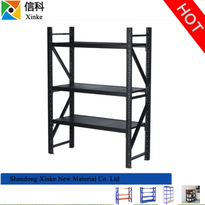 Cold-Rolled High Load Bearing Stainless Steel Warehouse Rack Angle Shelf