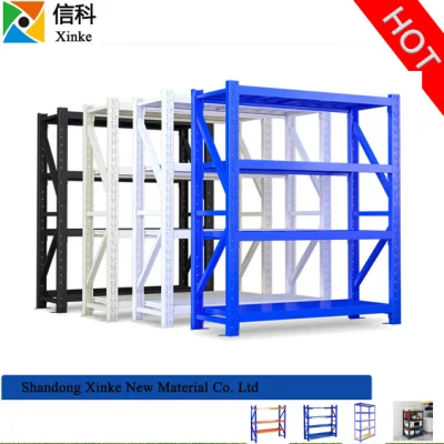 Boltless/Rivet Racking High Load Bearing Steel Warehouse Rack Angle Shelf