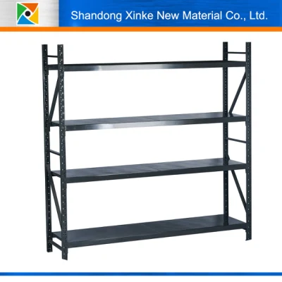 Factory Warehouse Steel Angle Shelf Height Mezzanine Adjustable Rack