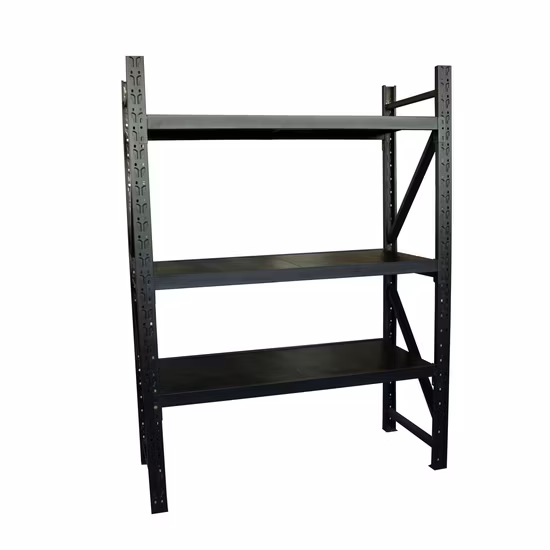 Factory Warehouse Steel Angle Shelf Height Mezzanine Adjustable Rack